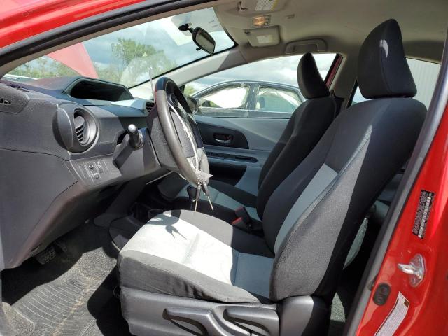 JTDKDTB31C1501693 - 2012 TOYOTA PRIUS C 红色 照片 7