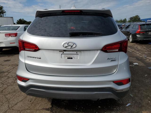 5XYZUDLB8HG407487 - 2017 HYUNDAI SANTA FE S SILVER photo 6