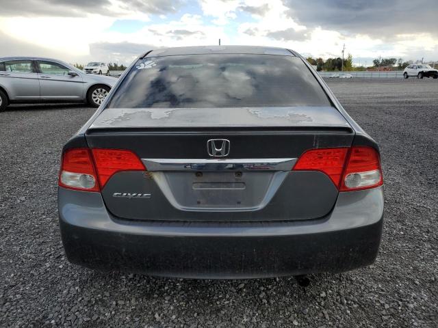 2HGFA1F63AH008987 - 2010 HONDA CIVIC LX-S GRAY photo 6