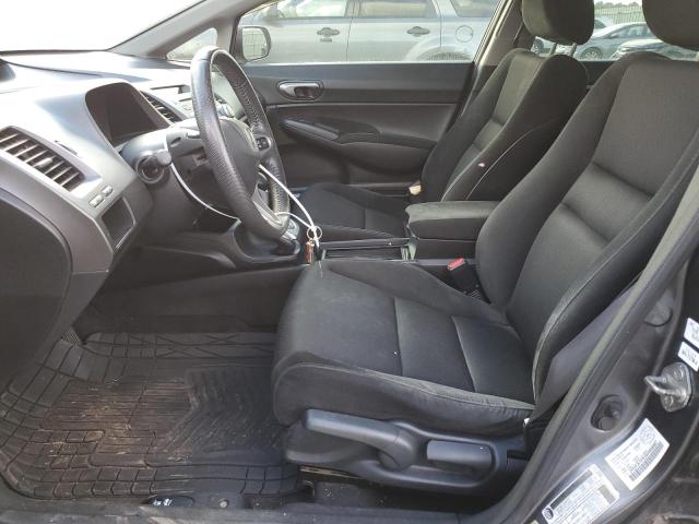 2HGFA1F63AH008987 - 2010 HONDA CIVIC LX-S GRAY photo 7