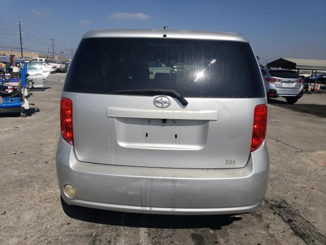 JTLKE50E081022707 - 2008 TOYOTA SCION XB SILVER photo 6