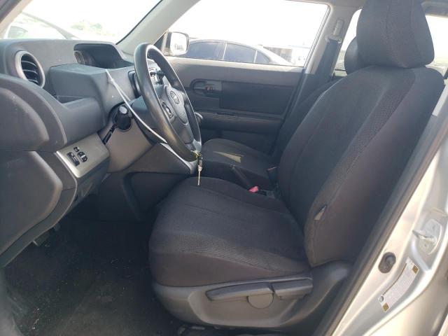 JTLKE50E081022707 - 2008 TOYOTA SCION XB SILVER photo 7