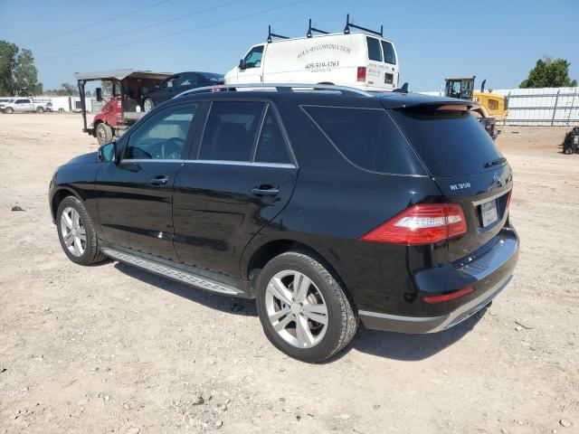 4JGDA5HBXEA283764 - 2014 MERCEDES-BENZ ML 350 4MATIC BLACK photo 2