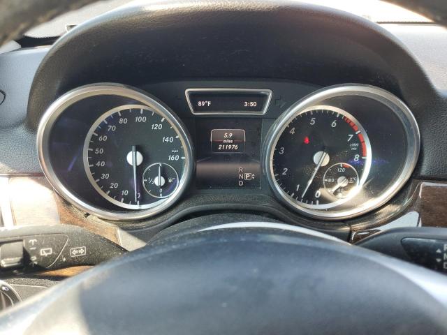 4JGDA5HBXEA283764 - 2014 MERCEDES-BENZ ML 350 4MATIC BLACK photo 9