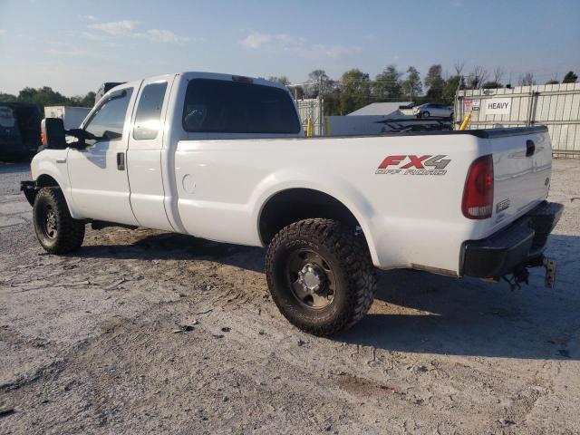 1FTSX21585EC33290 - 2005 FORD F250 SUPER DUTY WHITE photo 2