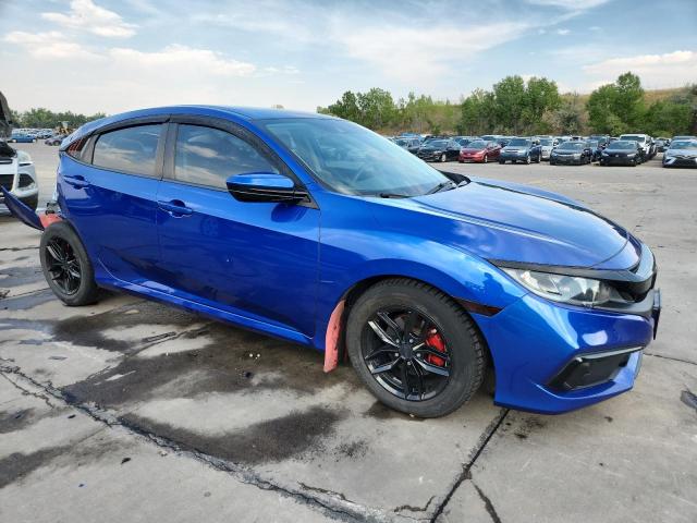 2HGFC2F68MH538960 - 2021 HONDA CIVIC LX BLUE photo 4
