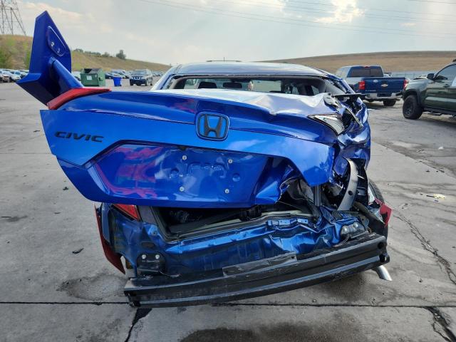 2HGFC2F68MH538960 - 2021 HONDA CIVIC LX BLUE photo 6