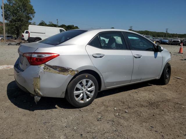 2T1BURHE3FC322468 - 2015 TOYOTA COROLLA L SILVER photo 3