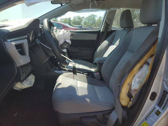 2T1BURHE3FC322468 - 2015 TOYOTA COROLLA L SILVER photo 7