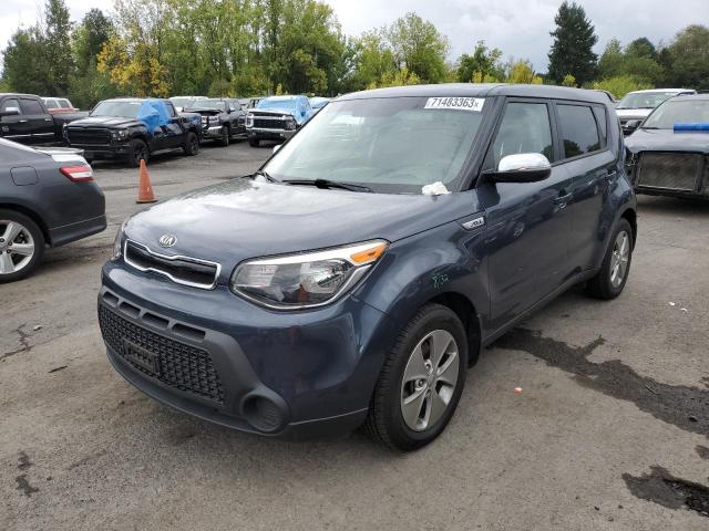 KNDJP3A55E7107412 - 2014 KIA SOUL + BLUE photo 1