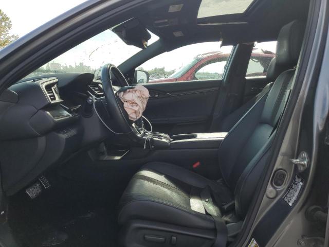 SHHFK7H91LU208330 - 2020 HONDA CIVIC SPORT TOURING GRAY photo 7