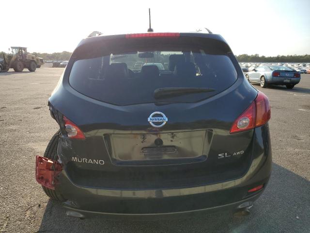 JN8AZ18W99W122024 - 2009 NISSAN MURANO S BLACK photo 6