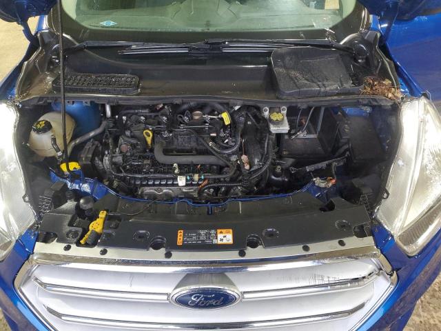 1FMCU0GD7JUD35630 - 2018 FORD ESCAPE SE BLUE photo 12