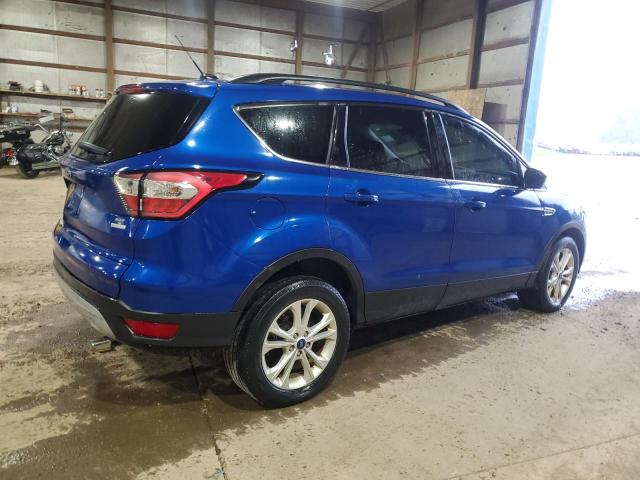 1FMCU0GD7JUD35630 - 2018 FORD ESCAPE SE BLUE photo 3