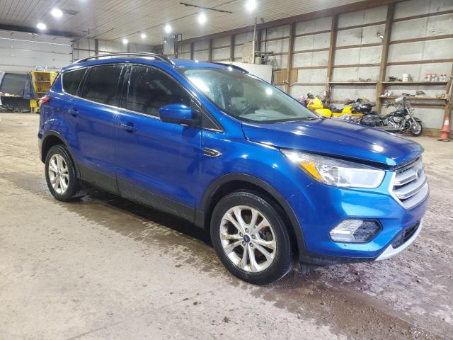 1FMCU0GD7JUD35630 - 2018 FORD ESCAPE SE BLUE photo 4
