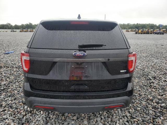 1FM5K8AR6GGA28586 - 2016 FORD EXPLORER POLICE INTERCEPTOR Черный фото 6