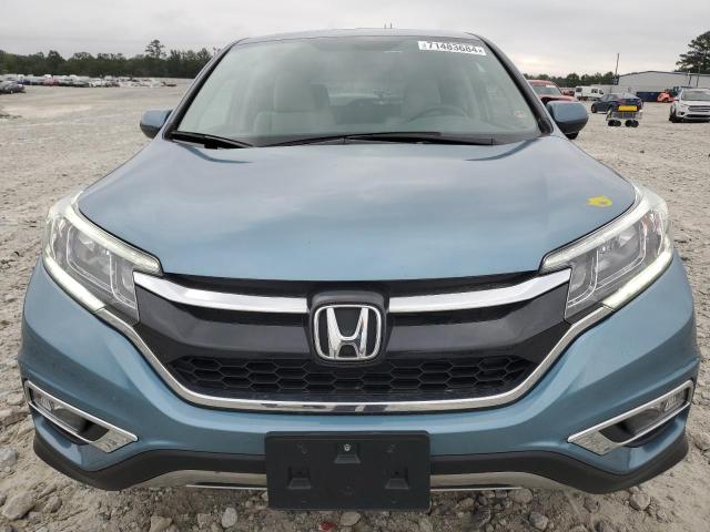 2HKRM3H57FH549056 - 2015 HONDA CR-V EX BLUE photo 5