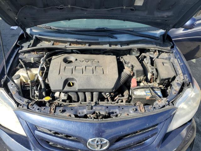 2T1BU4EE0BC727768 - 2011 TOYOTA COROLLA BASE Mavi fotoğraf 11