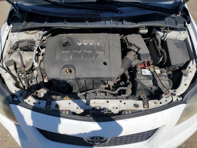 1NXBU4EE2AZ204507 - 2010 TOYOTA COROLLA BASE თეთრი ფოტო 11