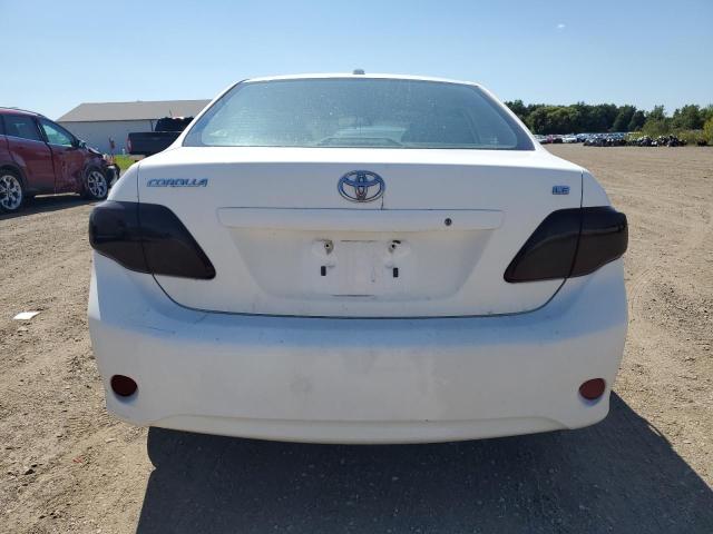 1NXBU4EE2AZ204507 - 2010 TOYOTA COROLLA BASE თეთრი ფოტო 6