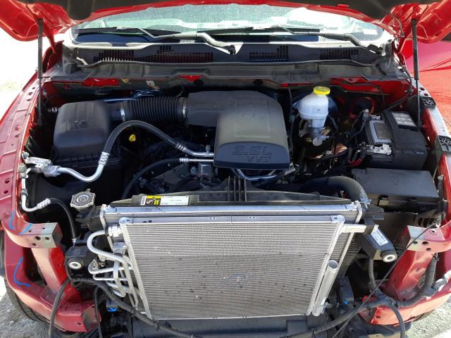 1C6RR7GG2NS191349 - 2022 RAM 1500 CLASS SLT 红色 照片 11