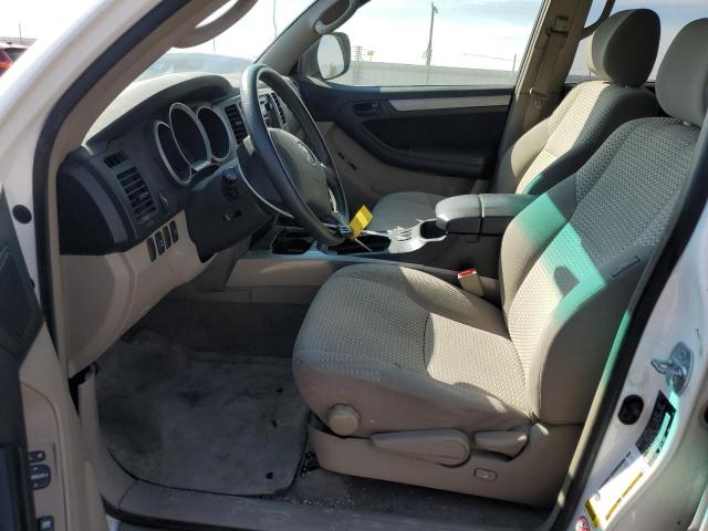 JTEBU14R870124664 - 2007 TOYOTA 4RUNNER SR5 თეთრი ფოტო 7