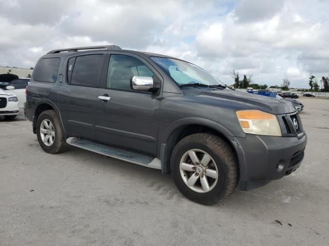 5N1BA0ND5AN607402 - 2010 NISSAN ARMADA SE GRAY photo 4