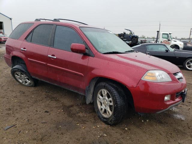 2HNYD18694H526919 - 2004 ACURA MDX TOURING RED photo 4