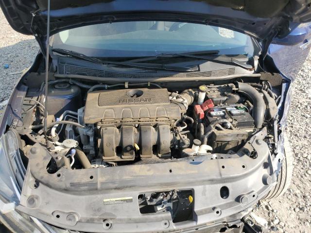 3N1AB7AP4KY303667 - 2019 NISSAN SENTRA S BLUE photo 11