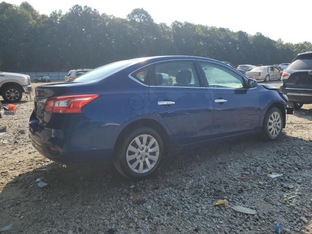 3N1AB7AP4KY303667 - 2019 NISSAN SENTRA S BLUE photo 3