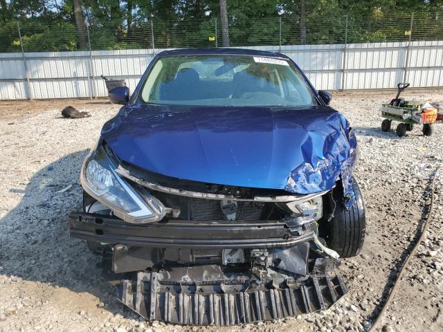 3N1AB7AP4KY303667 - 2019 NISSAN SENTRA S BLUE photo 5