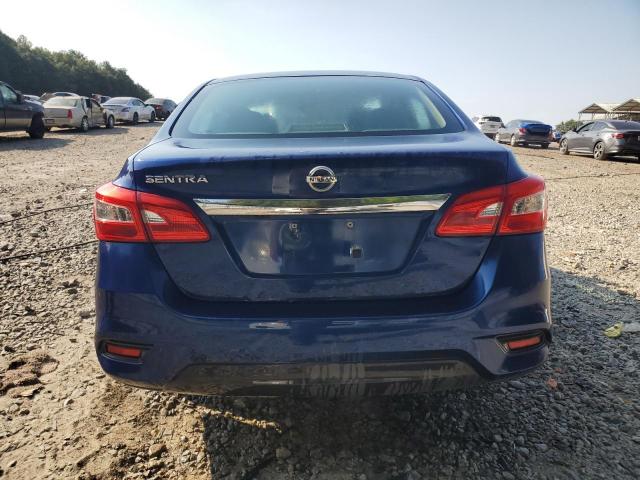 3N1AB7AP4KY303667 - 2019 NISSAN SENTRA S BLUE photo 6