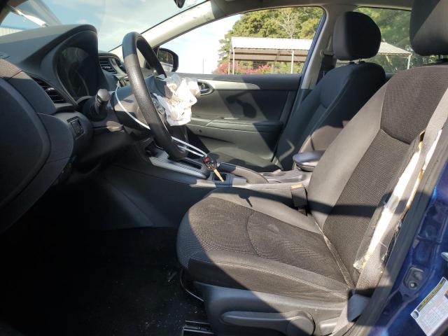 3N1AB7AP4KY303667 - 2019 NISSAN SENTRA S BLUE photo 7