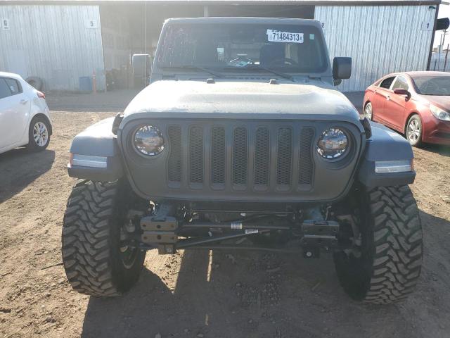 1C4HJXENXPW585111 - 2023 JEEP WRANGLER SAHARA GRAY photo 5