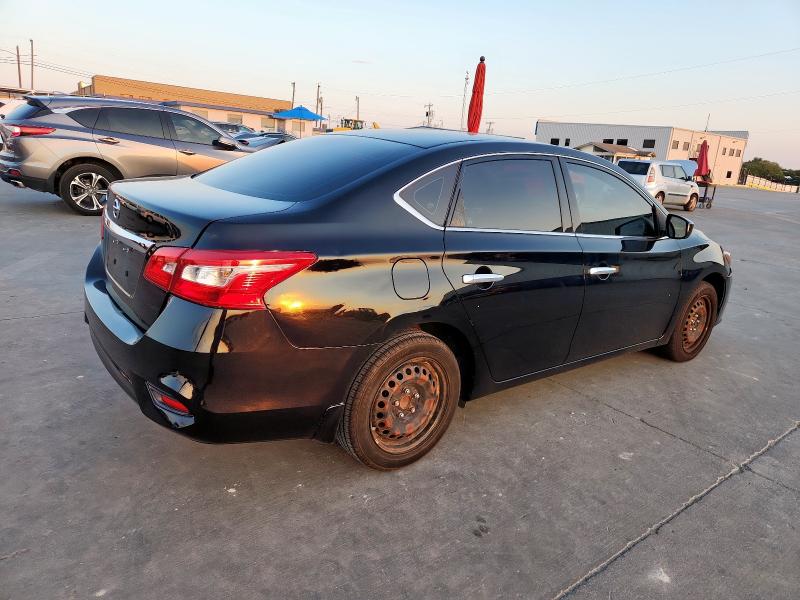 3N1AB7AP0JY253977 - 2018 NISSAN SENTRA S BLACK photo 3
