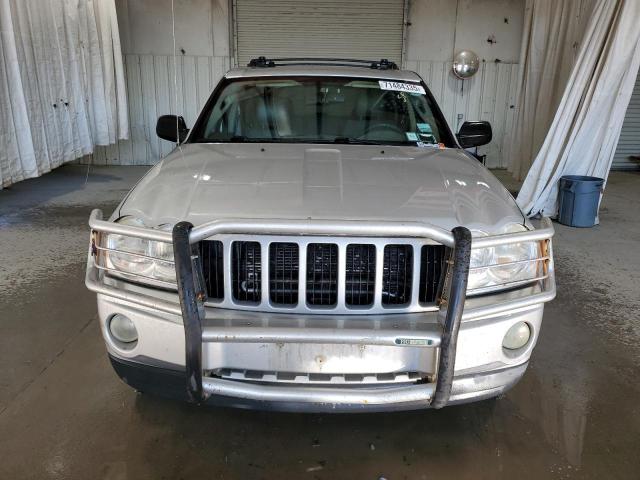 1J8HS48P87C595445 - 2007 JEEP GRAND CHER LAREDO ვერცხლისფერი ფოტო 5