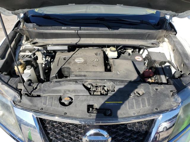 5N1AR2MM2DC688375 - 2013 NISSAN PATHFINDER S WHITE photo 12