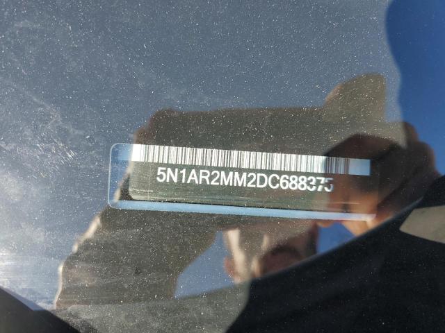 5N1AR2MM2DC688375 - 2013 NISSAN PATHFINDER S WHITE photo 13