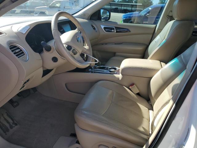 5N1AR2MM2DC688375 - 2013 NISSAN PATHFINDER S WHITE photo 7