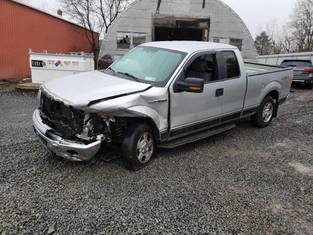 1FTFX1EF6DFB54272 - 2013 FORD F150 SUPER CAB SILVER photo 1