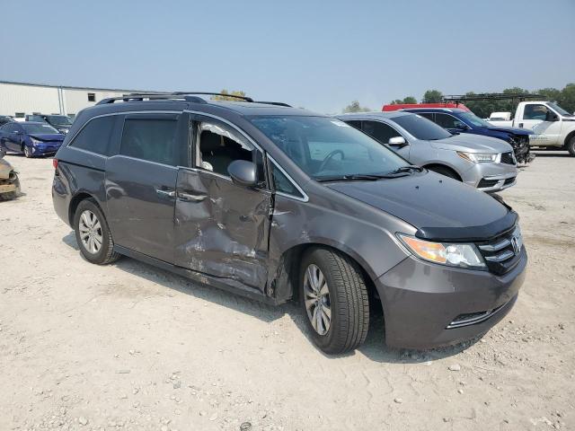 5FNRL5H64GB124952 - 2016 HONDA ODYSSEY EXL GRAY photo 4