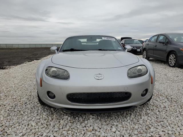 JM1NC26F080145443 - 2008 MAZDA MX-5 MIATA SILVER photo 5