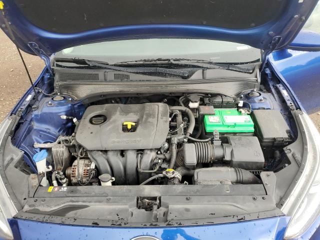 3KPF24AD2KE058716 - 2019 KIA FORTE FE ლურჯი ფოტო 11