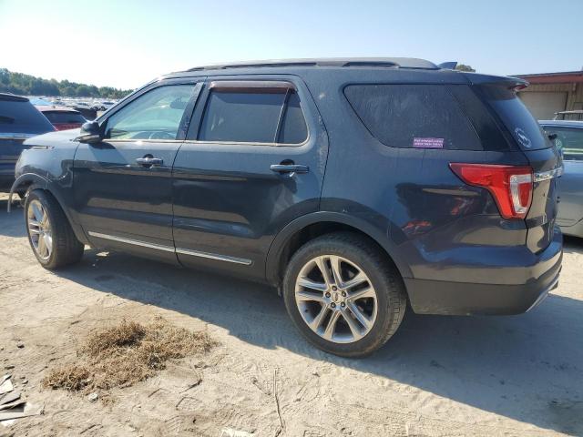 1FM5K8D89HGA96983 - 2017 FORD EXPLORER XLT GRAY photo 2