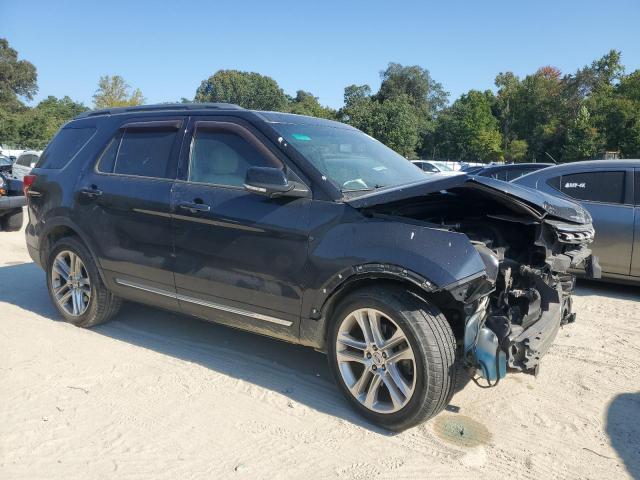 1FM5K8D89HGA96983 - 2017 FORD EXPLORER XLT GRAY photo 4