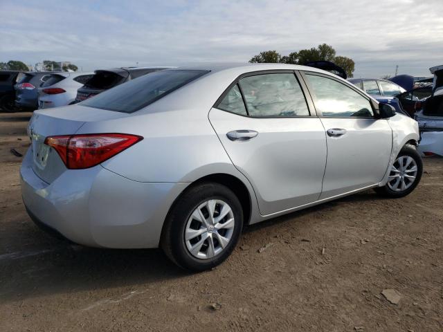 5YFBURHE1KP946523 - 2019 TOYOTA COROLLA L SILVER photo 3