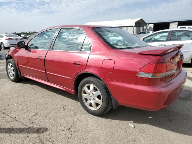 1HGCG56692A123280 - 2002 HONDA ACCORD EX RED photo 2