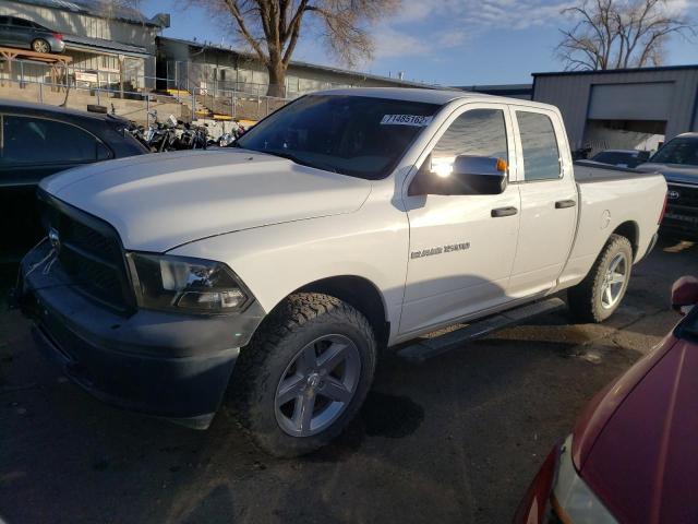 1C6RD7FP6CS299650 - 2012 DODGE RAM 1500 ST WHITE photo 1