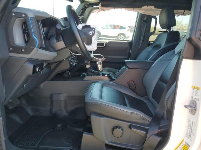 1FMEE5BP2PLB86241 - 2023 FORD BRONCO BASE WHITE photo 7