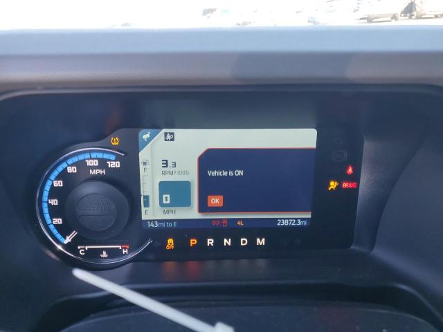 1FMEE5BP2PLB86241 - 2023 FORD BRONCO BASE WHITE photo 9